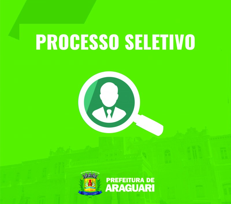 Prefeitura de Araguari abre inscrições para Processo Seletivo de Estagiários