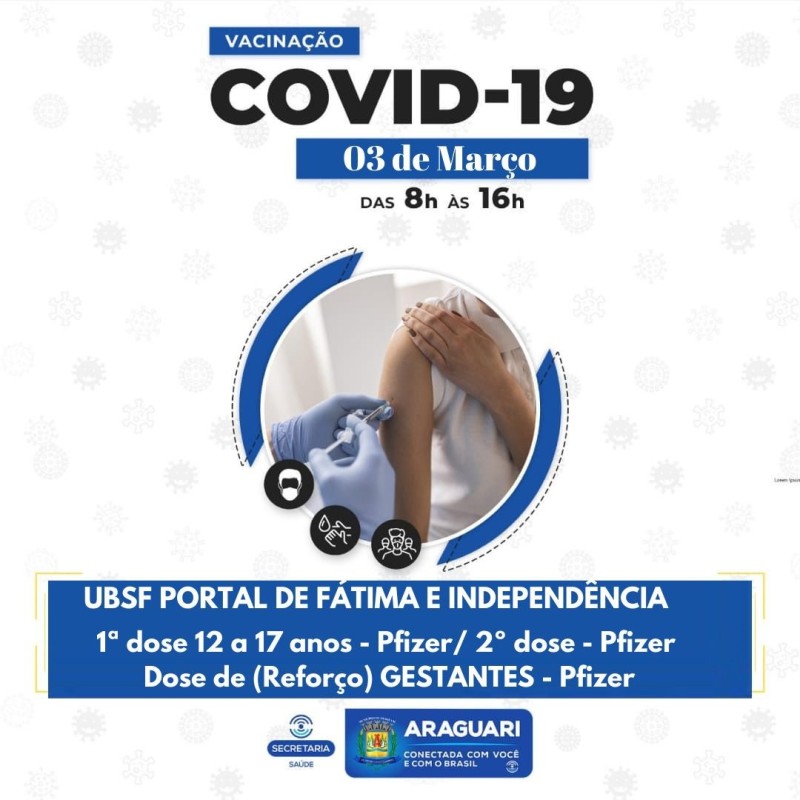 Vacinação 03 de março