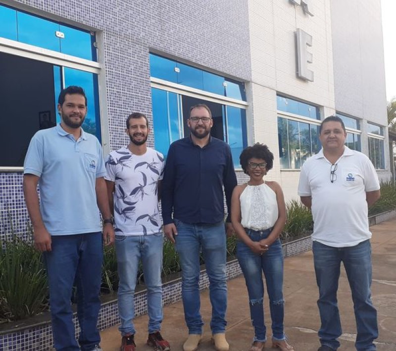 SAE Araguari recebe visita do superintendente Adjunto do Serviço Autônomo de Água e Esgoto de Bocaiúva - SAAE