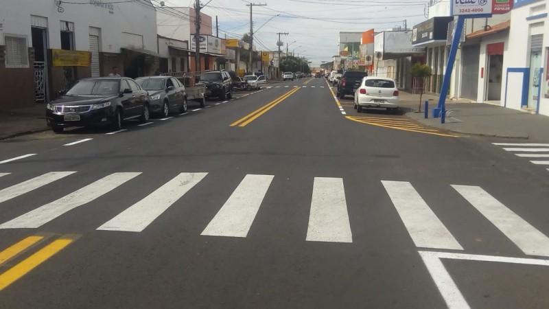 SETTRANS continua revitalizando a sinalização estratigráfica em Araguari