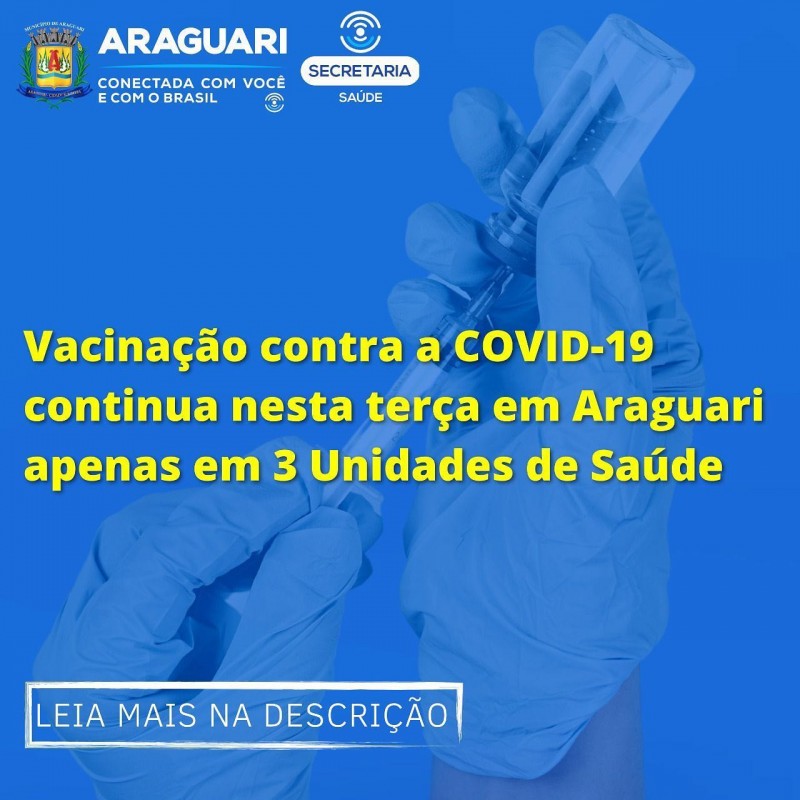 Vacinação contra a COVID 