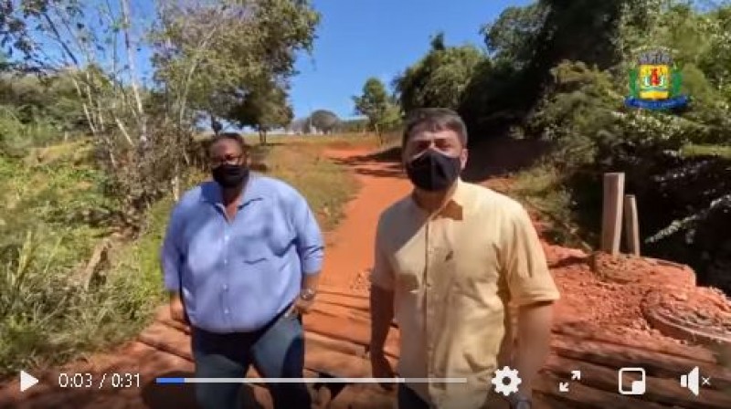 Prefeito faz visita na zona rural da região Varjão com o Vereador Postigo nesta quarta 5/5/21