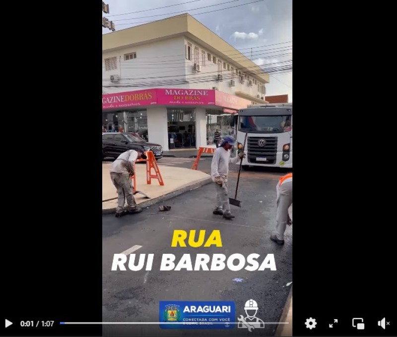 Calçadão da Rui Barbosa