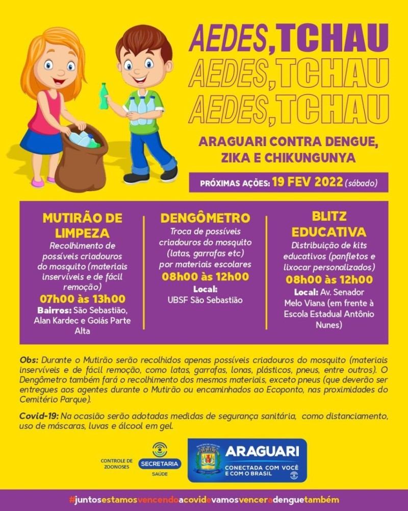 Araguari no combate à Dengue!