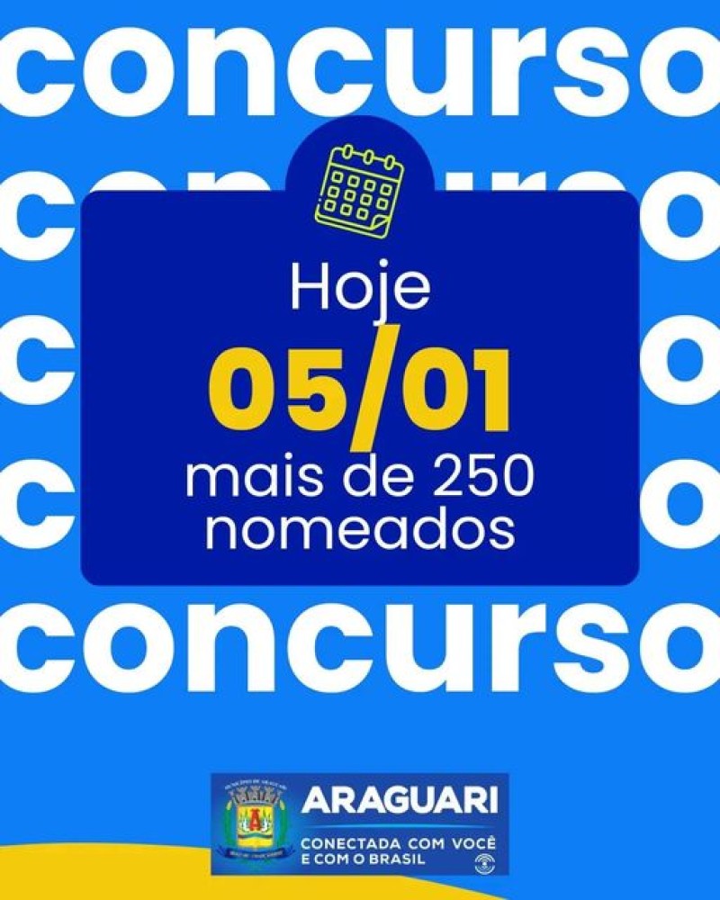 Prefeitura de Araguari faz nomeação histórica de novos servidores 