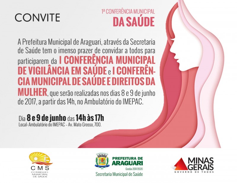 Araguari sediará a 1ª Conferência Municipal de Saúde
