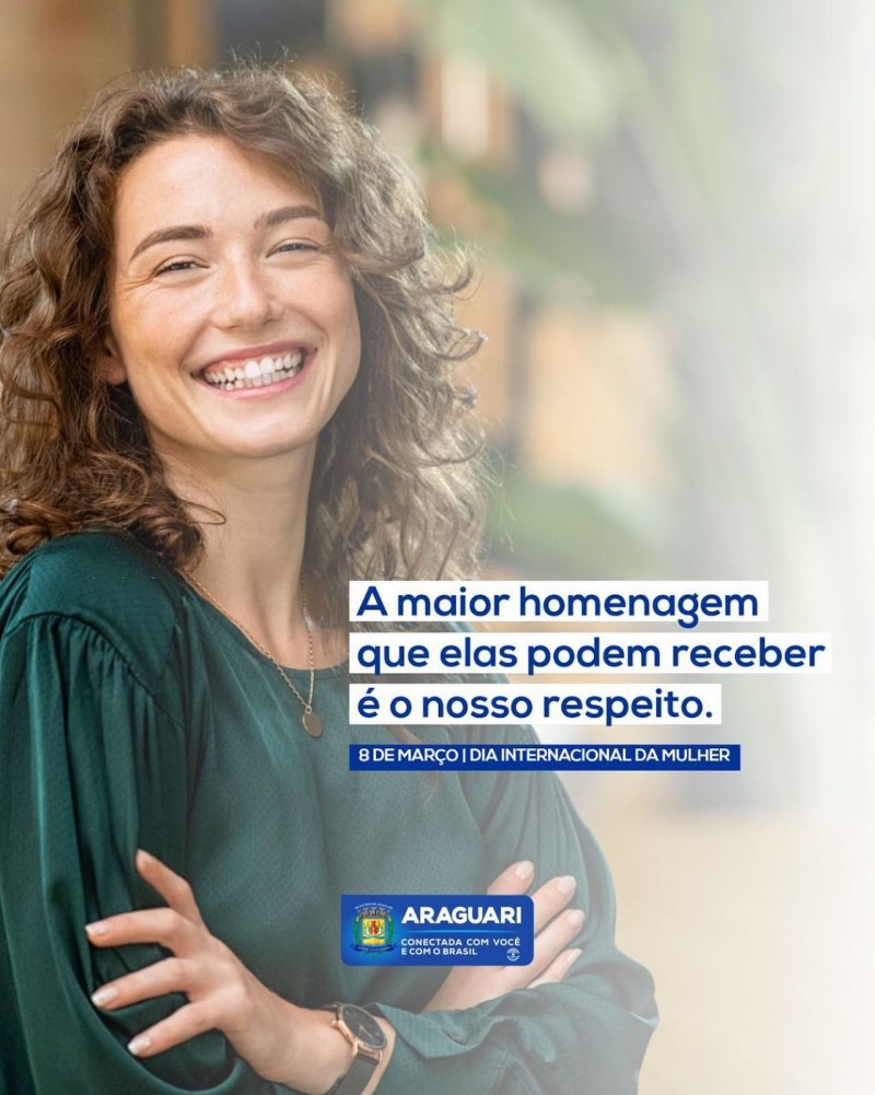 Nossa gratidão pela grandiosidade das nossas mulheres!!