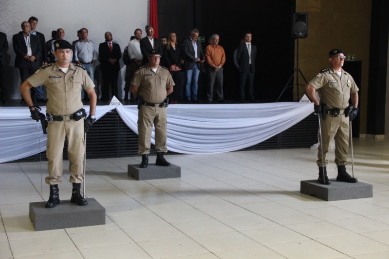 Prefeito Marcos Coelho participa da solenidade de passagem de Comando do 53º Batalhão de Polícia Militar