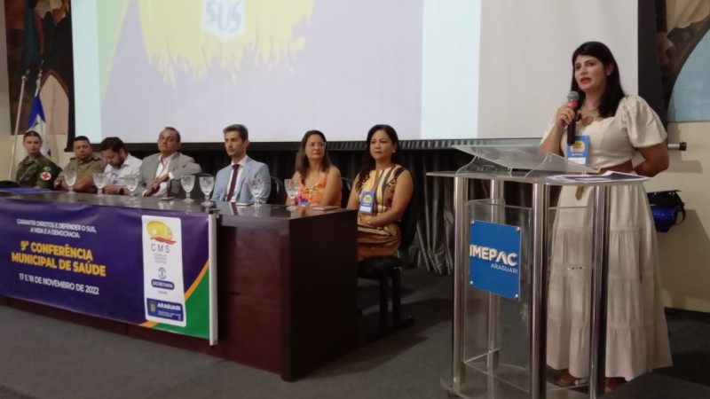 9ª Conferência Municipal da Saúde é realizada em Araguari