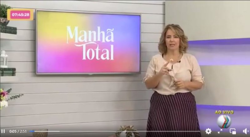 Nosso segundo torneio de Xadrez, que agora é nacional, foi destaque no programa Manhã Total com Mônica Cunha, na Tv Paranaíba, Rede Record.
