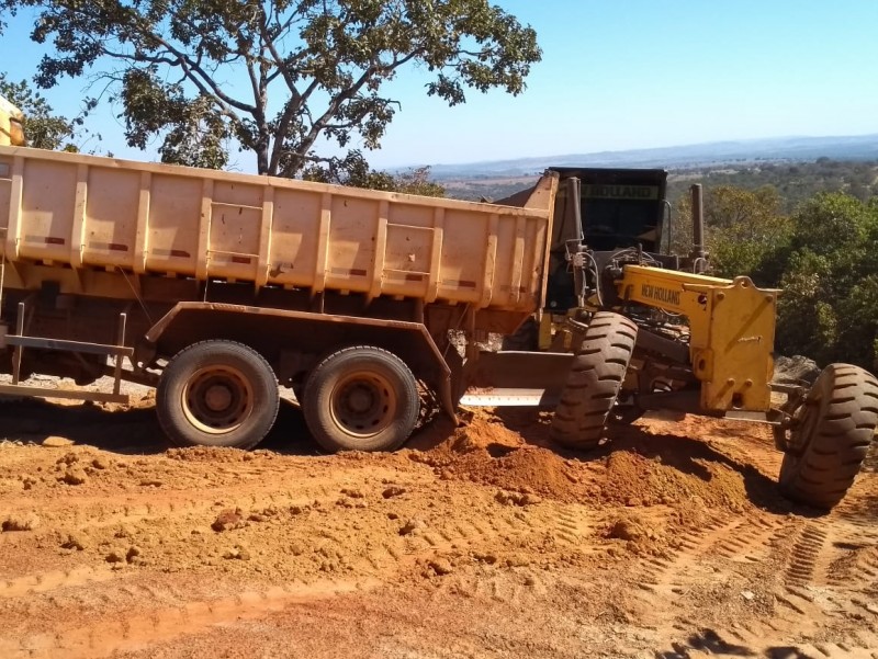 Cronograma desenvolvido pela Secretaria de Obras atende várias regiões da zona rural de Araguari