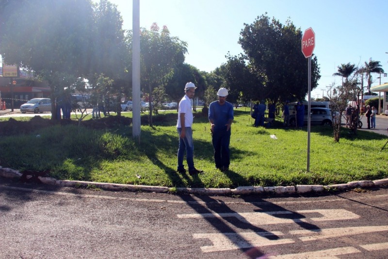 Prefeitura retoma obras da construção do Corredor Turístico em Araguari