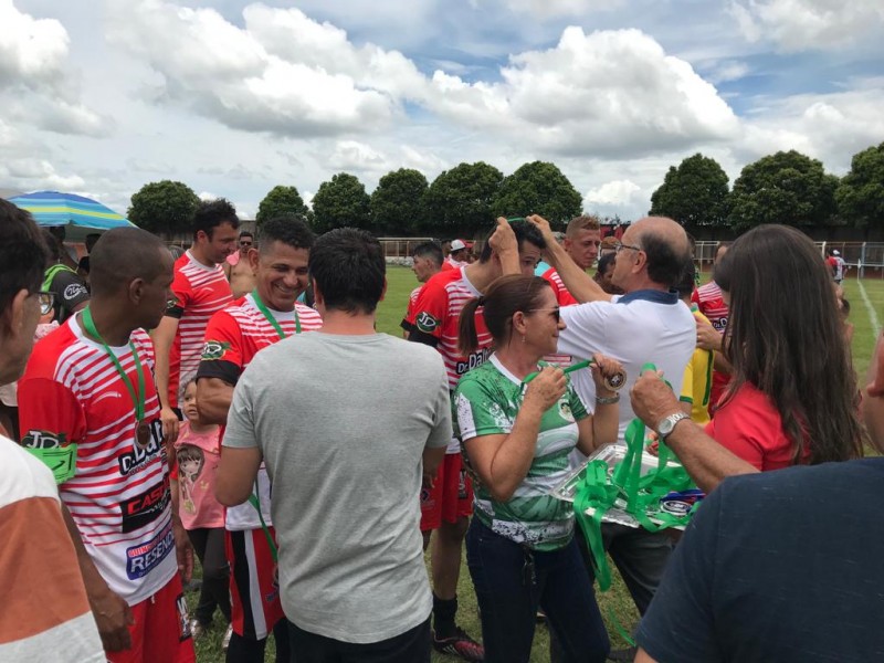 Prefeito Marcos Coelho acompanhou final do Campeonato Amador