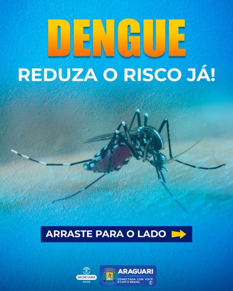 Araguari contra a dengue, faça sua parte