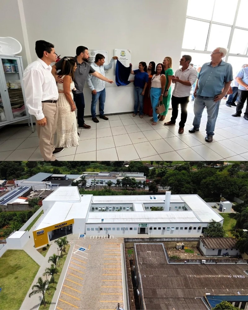 Prefeitura de Araguari promove inauguração da revitalização da Policlínica Dr Oabi Gebrim