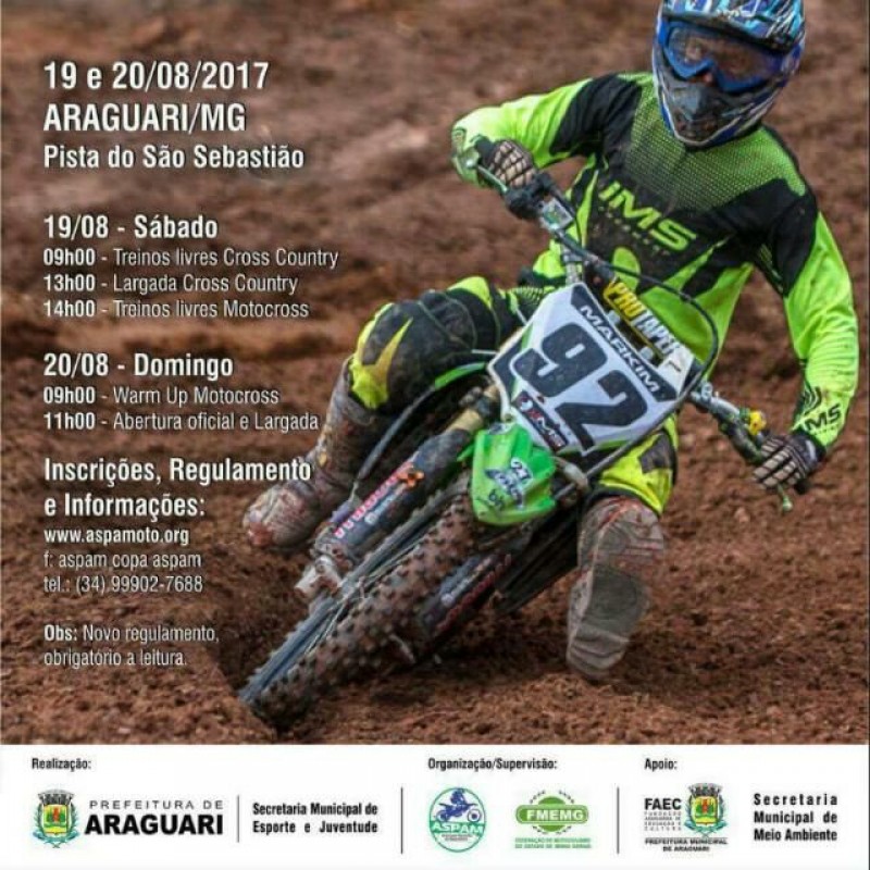 Primeira etapa de Copa Triângulo e Alto Paranaíba é realizada em Araguari