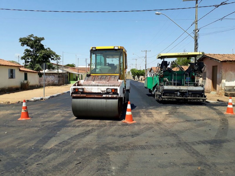 Obras de Infraestrutura são retomadas no Distrito de Amanhece