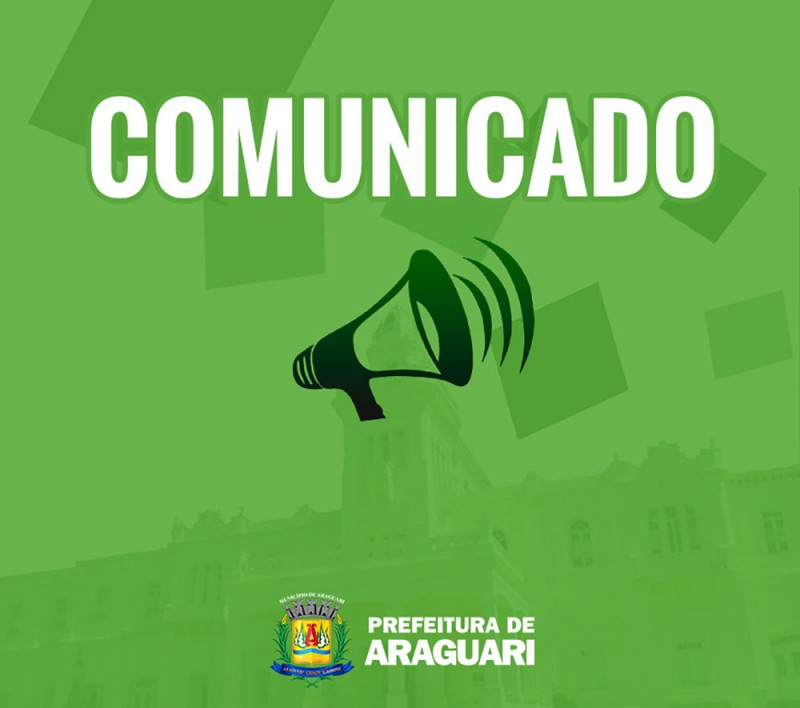 Prefeitura de Araguari publica edital de concurso público