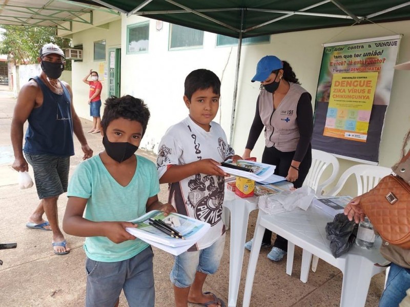 MUTIRÃO contra a DENGUE em Araguari.