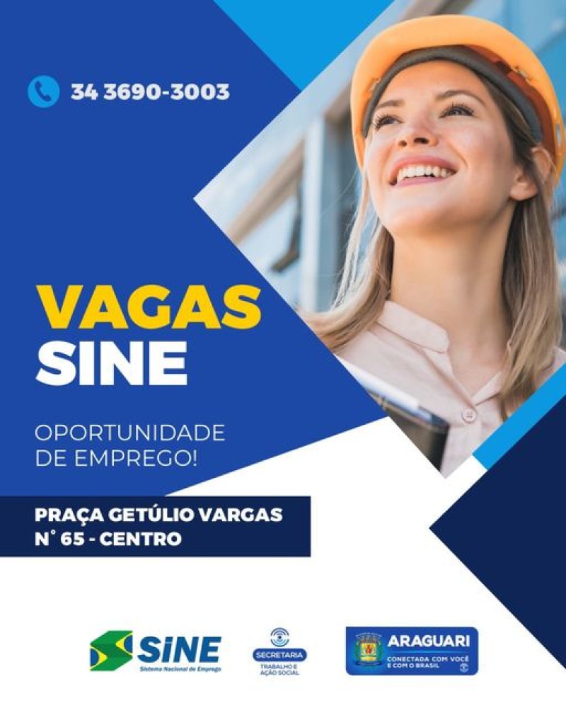VAGAS SINE ARAGUARI-11/11/2022