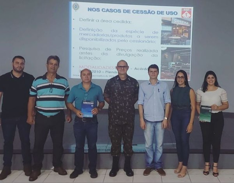 Secretários participam de curso importante de Fiscal de Contrato em Araguari