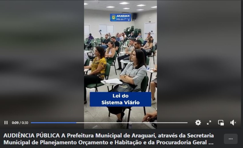 AUDIÊNCIA PÚBLICA