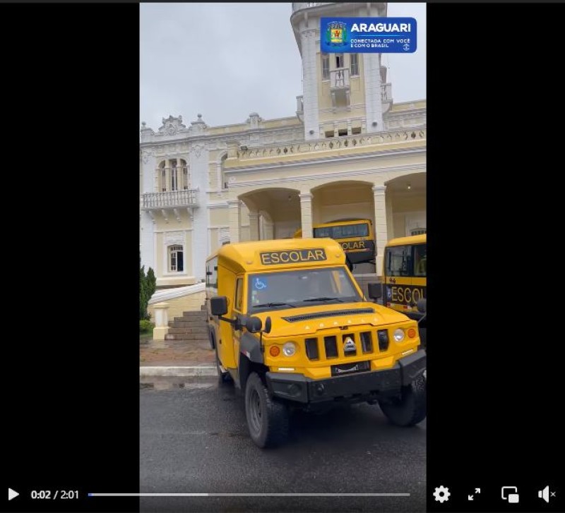 Prefeitura adquire 6 carros 4x4 para atender aos alunos da Zona Rural 
