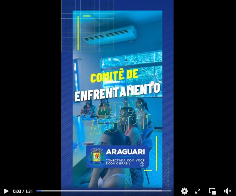 Todos pela luta contra o Aedes Aegypti!