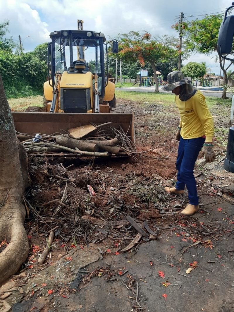 A Prefeitura de Araguari, através da Secretaria de Serviços Urbanos e Distritais, vem realizando ações de limpezas urbanas e também nos distritos de Araguari, principalmente nas áreas verdes.