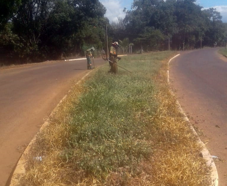 A Prefeitura de Araguari, através da Secretaria de Serviços Urbanos e Distritais, realizou nesta semana, a limpeza dos logradouros públicos no Distrito de Piracaíba e Amanhece.