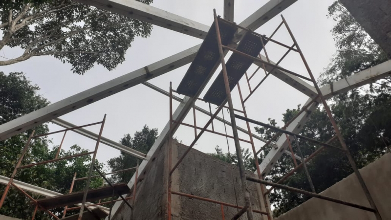 Ontem, 29, o prefeito Marcos Coelho, realizou uma visita técnica para avaliar a evolução das obras de revitalização do bosque John Kennedy.