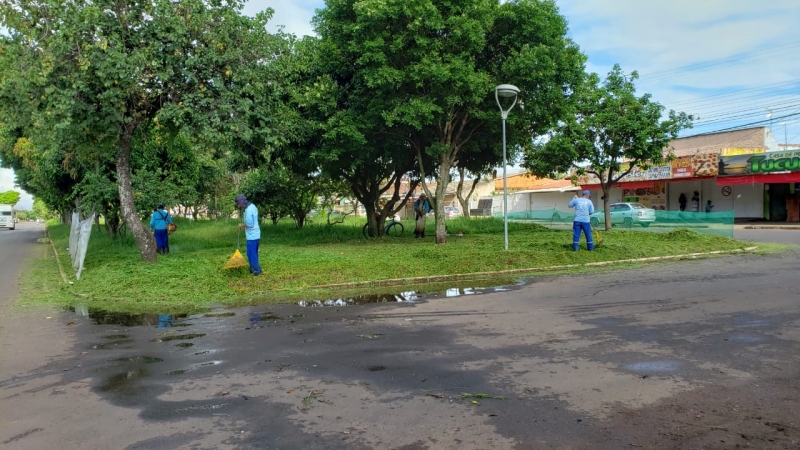 A Prefeitura de Araguari, através da Secretaria de Serviços Urbanos e Distritais aumentou nesta semana, o número de serviços de limpeza nas avenidas e ruas do município. Como sempre ressaltado, nesta época do ano o mato entre os canteiros das avenidas cresce bastante.