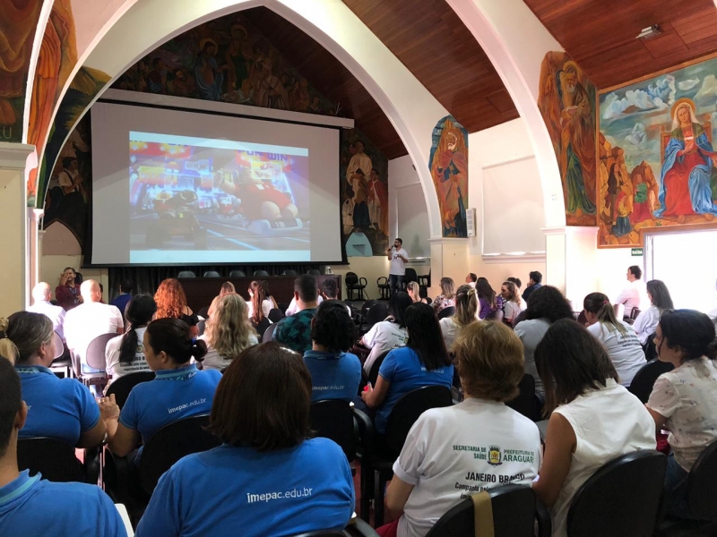 Encerrando as atividades do Janeiro Branco a Prefeitura de Araguari, através da Secretaria de Saúde realizou na terça-feira (28) a palestra Saúde Mental e Qualidade de Vida.