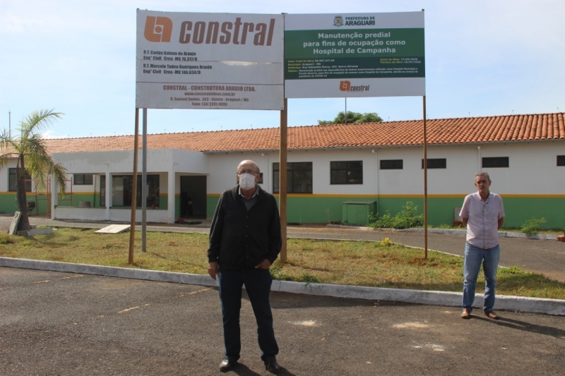 O prefeito de Araguari Marcos Coelho, acompanhado do secretário de Gabinete, Márcio Marques e do Secretário de Obras, Expedito Castro Alves Júnior, realizou nesta quinta-feira, 22, diversas visitas em obras que estão em andamento em nossa cidade.