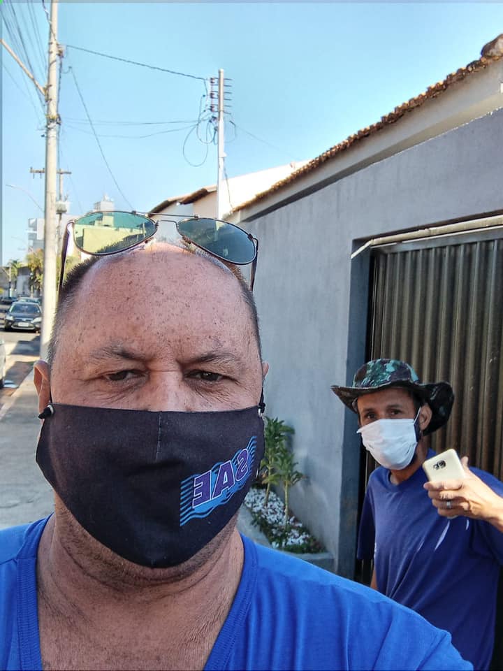 Equipe SAE nas ruas trabalhando muito para atender a popula&ccedil;&atilde;o! Liga&ccedil;&atilde;o de &aacute;gua e esgoto na Av. Batalh&atilde;o Mau&aacute;