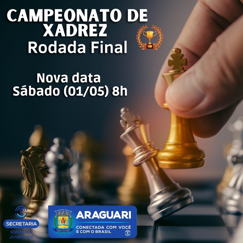 1º Campeonato Municipal de Xadrez Online