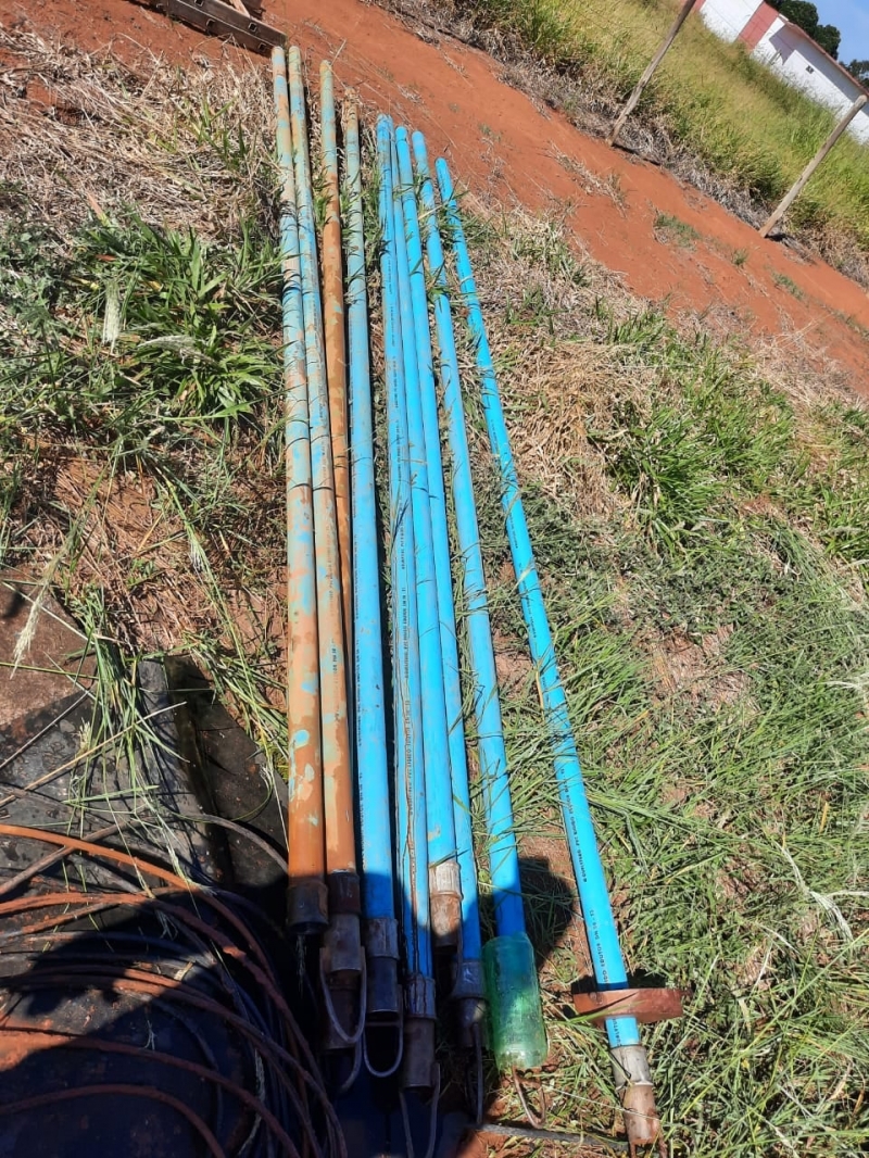 Substituição das bombas submersas do poço 3 do Bairro Jardim Botânico - Abastecimento normalizado.