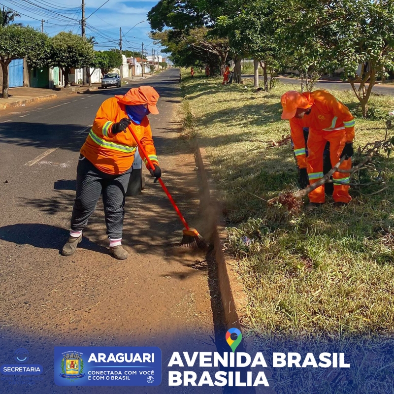 Avenida Brasil e o trabalho não para!