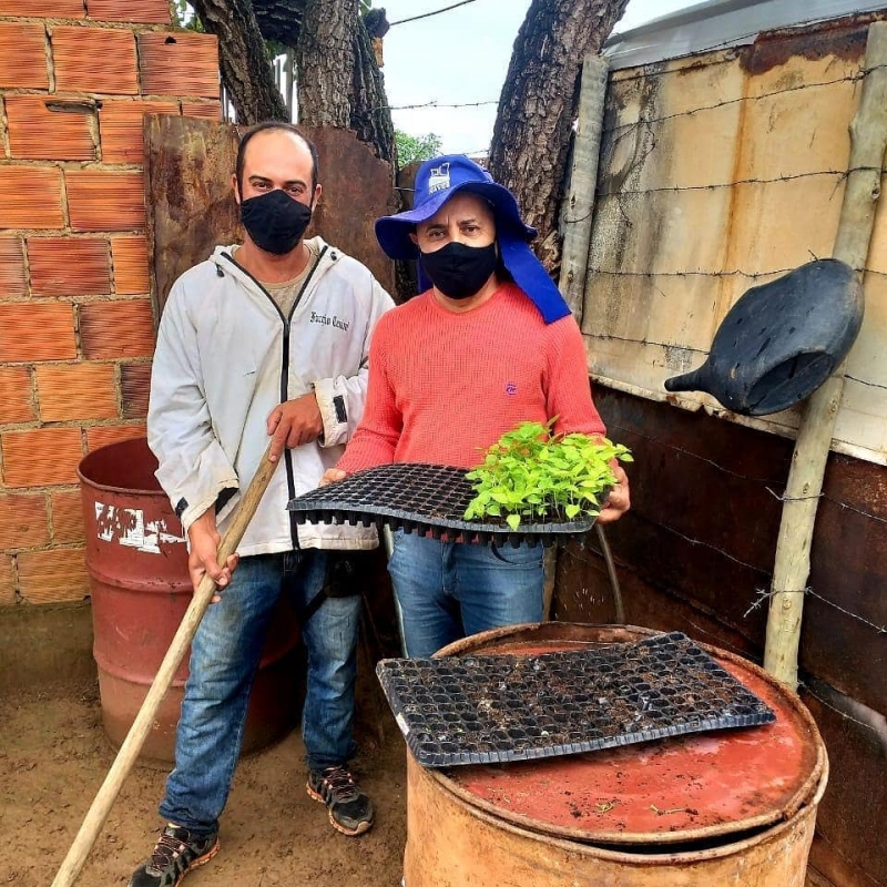 Horta comunitária idealizada pela Secretaria do Trabalho e Ação Social juntamente com projeto (A) colher, composto por alunos do curso de medicina, Agronomia e Engenharia Cívil do IMEPAC. O projeto foi implantado em uma comunidade carente com doação de insumos, mudas, suporte de irrigação e orientação para os moradores executarem o manejo de plantio e cuidados da horta e hoje a colheita é realizada com sucesso.