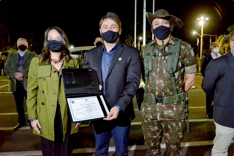 O Prefeito Renato Carvalho participou da solenidade comemorativa aos 83 anos do 2º Batalhão Ferroviário. O evento foi realizado na sede do Batalhão Mauá contando com autoridades civis e militares.