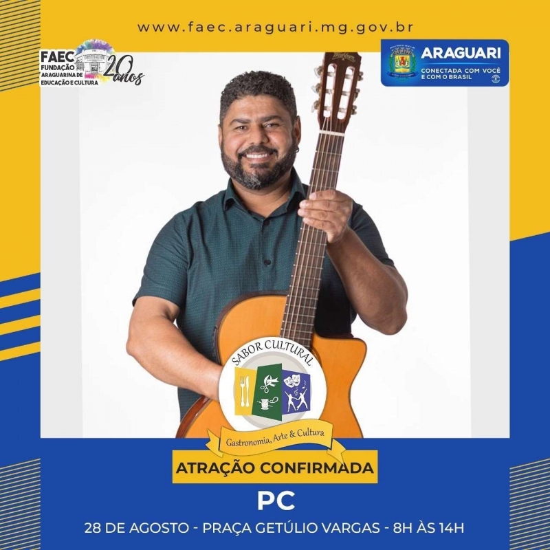 Preparados para mais novidades para o dia do aniversário de nossa Araguari?
