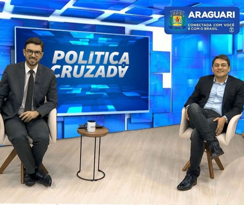 Renato Carvalho no programa Política Cruzada