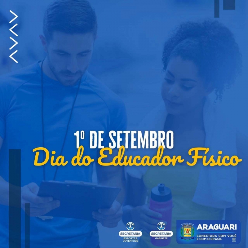 Desejamos que nesse primeiro de setembro, todos os profissionais da Educação Física celebrem refletindo sobre a importância de sua intervenção com a sociedade. E recebam nosso muito obrigado por trabalhar para que possamos viver melhor e mais saudáveis.