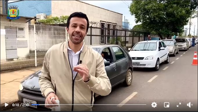 Vacina&ccedil;&atilde;o em Araguari continua - Agora s&atilde;o os idosos de 89 anos