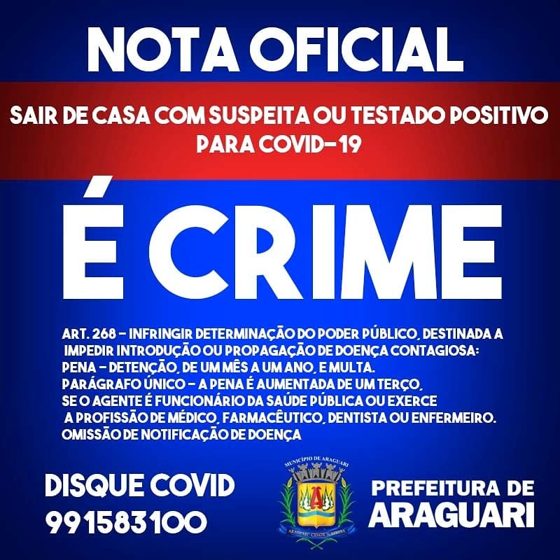 Nota Oficial