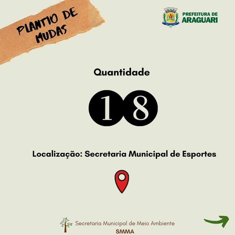 Para embelezar a nossa casa, por determinação do prefeito @majorrenato10 , foram plantadas duas mudas de Resedás e dezesseis de Mini Ixoras na Secretaria Municipal de Esportes.