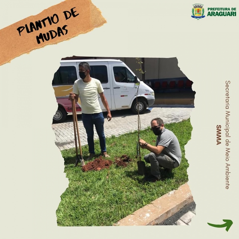 Para embelezar a nossa casa, por determinação do prefeito @majorrenato10 , foram plantadas duas mudas de Resedás e dezesseis de Mini Ixoras na Secretaria Municipal de Esportes.