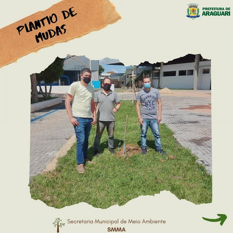 Para embelezar a nossa casa, por determinação do prefeito @majorrenato10 , foram plantadas duas mudas de Resedás e dezesseis de Mini Ixoras na Secretaria Municipal de Esportes.