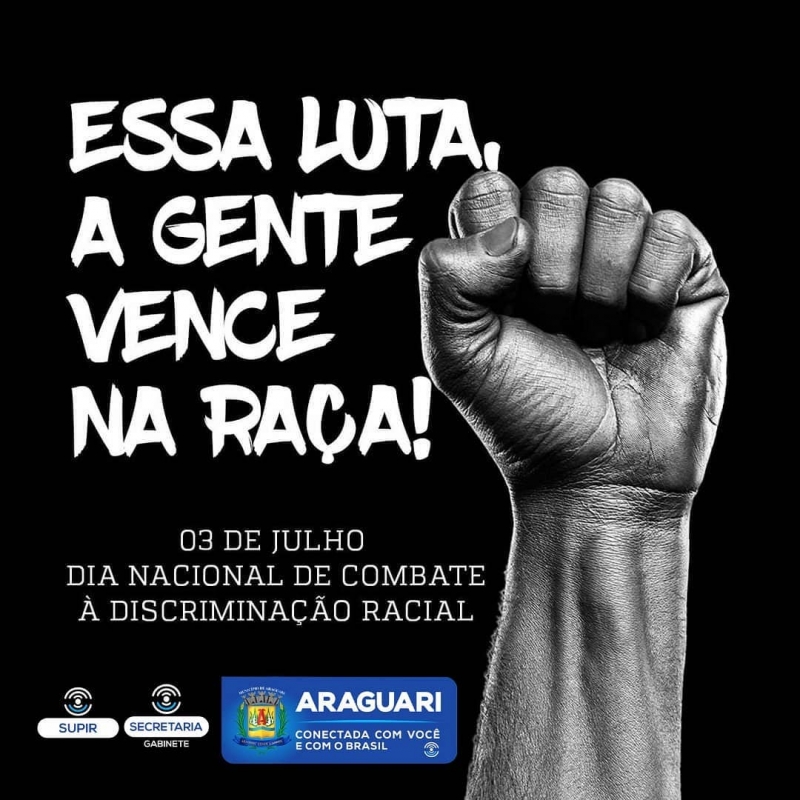 A data se refere à aprovação da primeira lei brasileira contra o preconceito. Em 3 de julho de 1951, há 70 anos, o Congresso Nacional aprovou a primeira lei contra o racismo no Brasil, estabelecendo como contravenção penal qualquer prática de preconceito por cor ou raça.