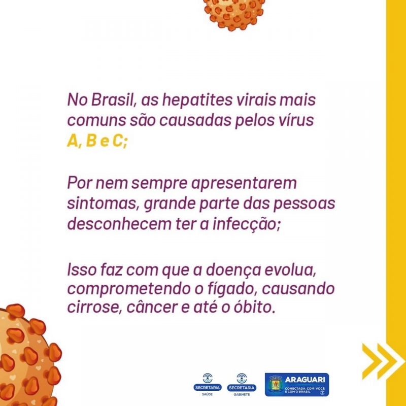 Julho Amarelo: combatendo as hepatites virais